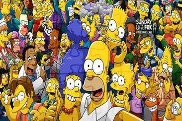 Selfie de Springfield jigsaw puzzle