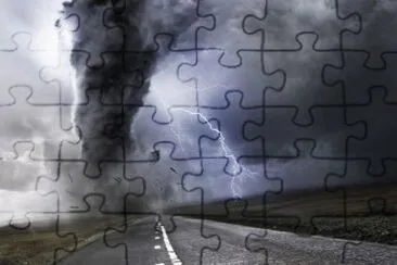 Tornado jigsaw puzzle