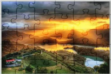 å…‰ç…§ç¾Žæ™¯ jigsaw puzzle