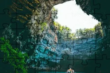 Melissani Cave