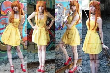 vestido amarillo jigsaw puzzle