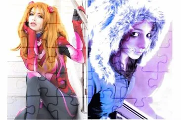 evangelion asuka jigsaw puzzle