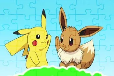 pikachu y eevee