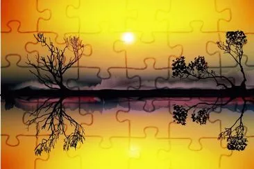 winter sun-180 jigsaw puzzle