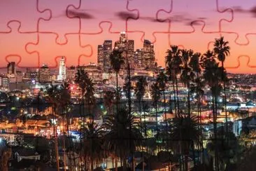 Los Angeles jigsaw puzzle