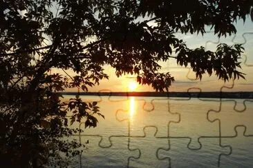 Sun 's almost down!    L jigsaw puzzle