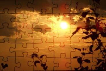 Sunsets...always beautiful    L jigsaw puzzle