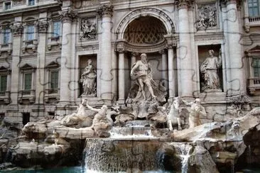 Fuente de Trevi, Roma.