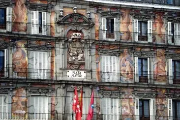 Plaza Mayor, Madrid.