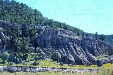 Sierra Tarahumara, Chihuahua. jigsaw puzzle