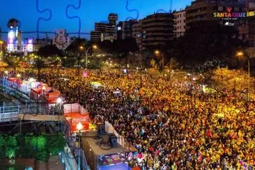 Asistentes al Carnaval de Santa Cruz de Tenerife