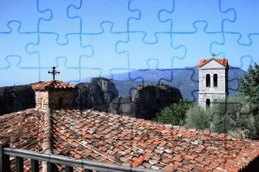 Convento en Grecia. jigsaw puzzle