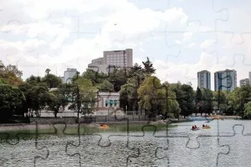 Lago de Chapultepec, Ciudad de MÃ©xico.