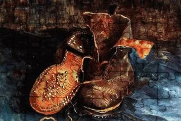 boots, painting