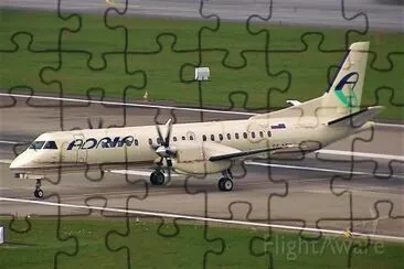 Adria Airways Saab 2000 Eslovenia