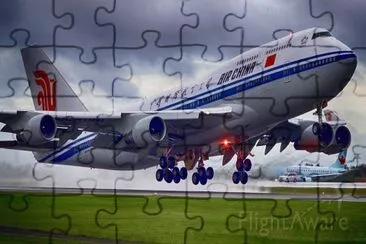 פאזל של Air China Boeing 747-400 China