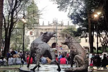 Plaza de CoyoacÃ¡n, Ciudad de MÃ©xico.