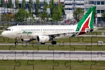 פאזל של Alitalia A319 Italia