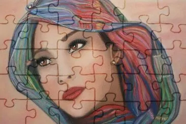 Beautyful Lady jigsaw puzzle