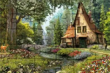 Casita en el bosque