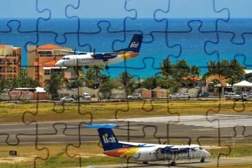 LIAT de Havilland Dash 8-100 Antigua y Barbuda