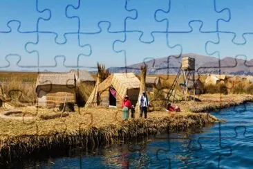 פאזל של LOS UROS-LAGO TITICACA