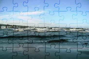 Strand in Ahlbeck auf Usedom jigsaw puzzle