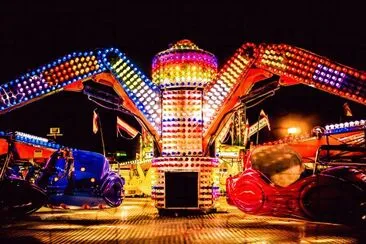 Carnival Ride at a Fair jigsaw puzzle