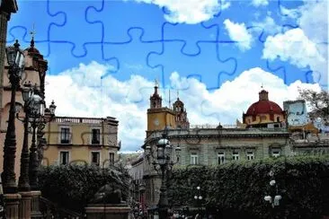 פאזל של Centro histÃ³rico de la Ciudad de Guanajuato.