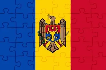 פאזל של Moldova Flag