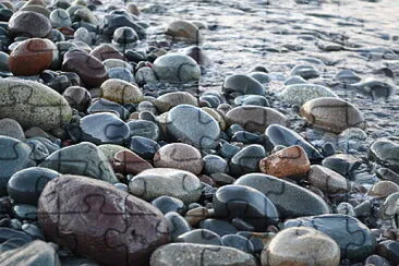 Beach stones