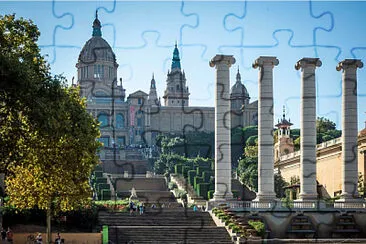 Museo Nacional De Arte De Catalunya Barcelona Call jigsaw puzzle