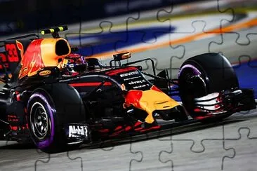 FÃ³rmula 1 Red Bull jigsaw puzzle