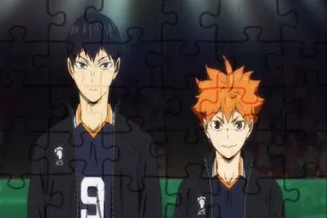 Haikyuu - Hinata and Kageyama jigsaw puzzle