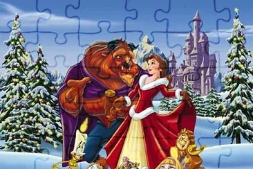 la bella y la bestia jigsaw puzzle