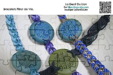 Bracelets Fleur de Vie LaDentDuLion