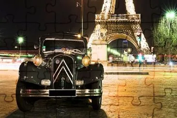 Paris la nuit jigsaw puzzle