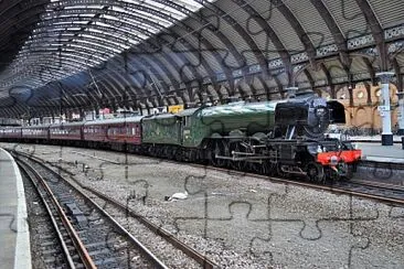 Flying Scotsman at York, England