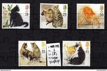 timbres de chats jigsaw puzzle