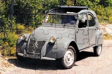 2 CV jigsaw puzzle