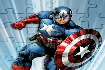 פאזל של Capitan america