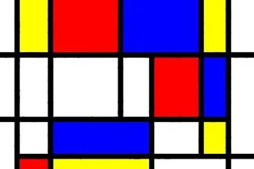 Piet Mondrian - Grid jigsaw puzzle