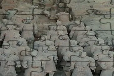 Guerreros de Terracota 1, Xian, China - 2018 jigsaw puzzle