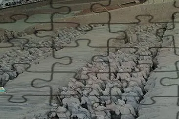 Guerreros de Terracota 2, Xian, China - 2018 jigsaw puzzle