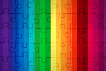 Colours jigsaw puzzle