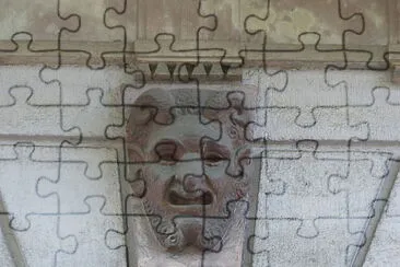 Mascaron jigsaw puzzle