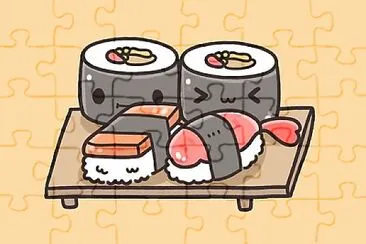 sushi jigsaw puzzle