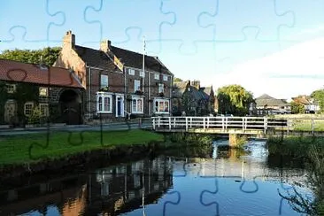 Great Ayton, Cleveland, England jigsaw puzzle