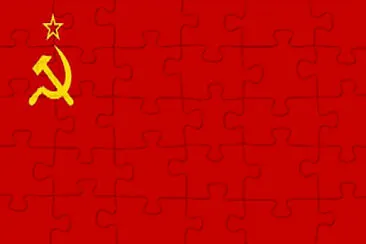 The mighty Soviet Union flag