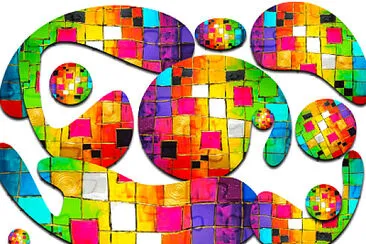 Colors jigsaw puzzle